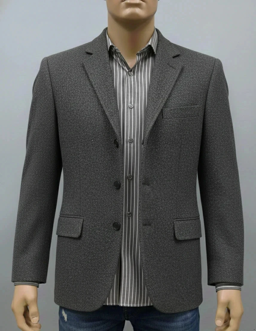 Veste costume, couleur grise mouchetée, Marque Devred, taille 48